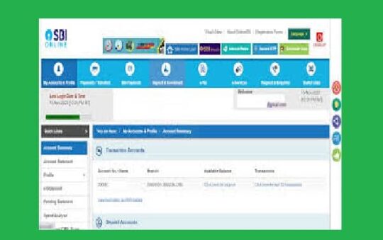 SBI Net Banking Registration & Login